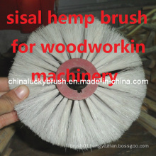 Sisal Hemp Brush for Woodworking Machinery Polishing (YY-334)